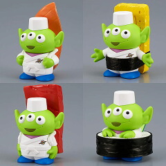 ピクサーキャラクター トイ・ストーリー 30周年 ボールチェーンマスコット エイリアン 寿司シェフかっぱ巻き トイ・ストーリー限定品や新作も。おもちゃ・グッズの通販ならタカラトミーモール タカラトミー公式