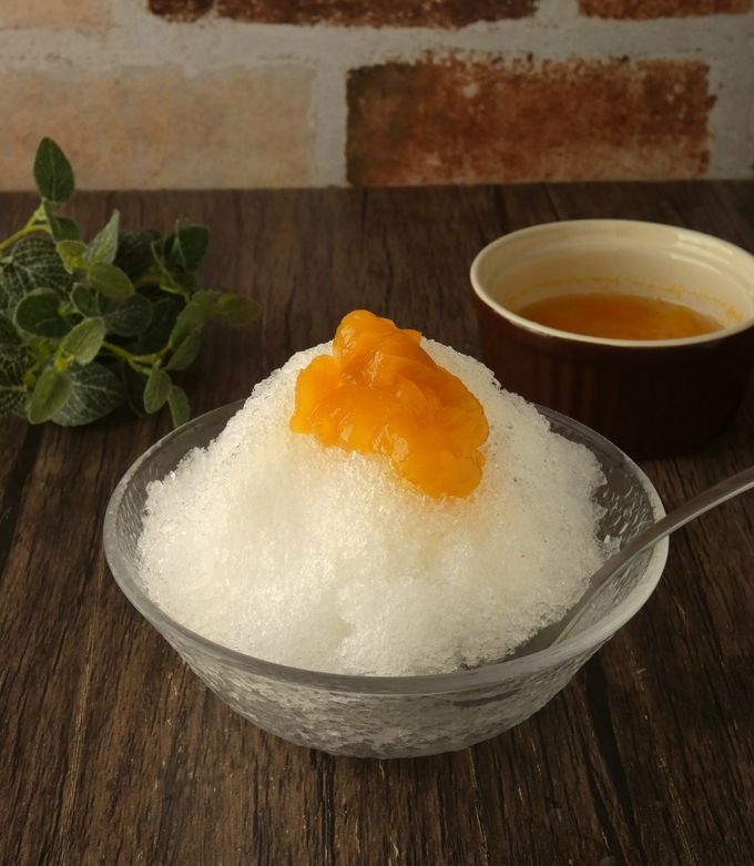 かき氷 × デーツシロップ - SUNSET DATESサンセットデーツ