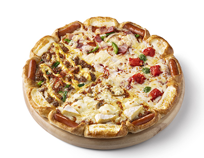 ピザハットの比較的低糖質なクリスピーピザ、持ち帰り半額で - フード & ショップ