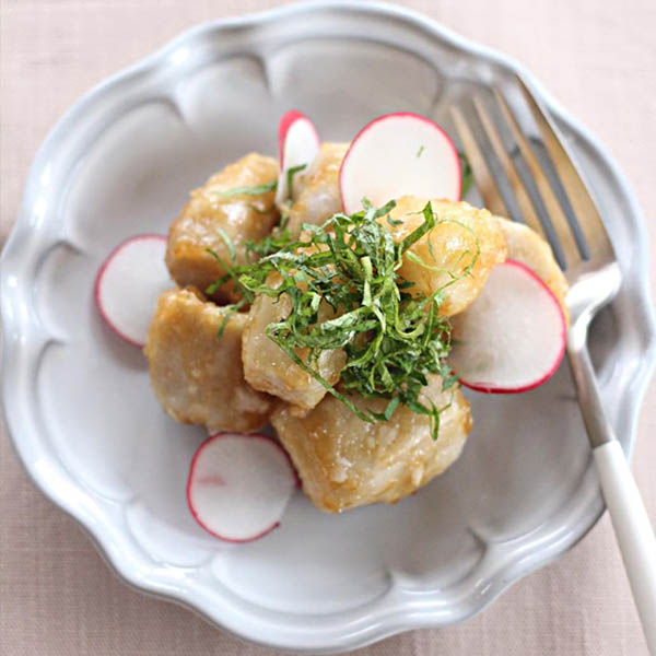 さといもの揚げ出し かにかまあん