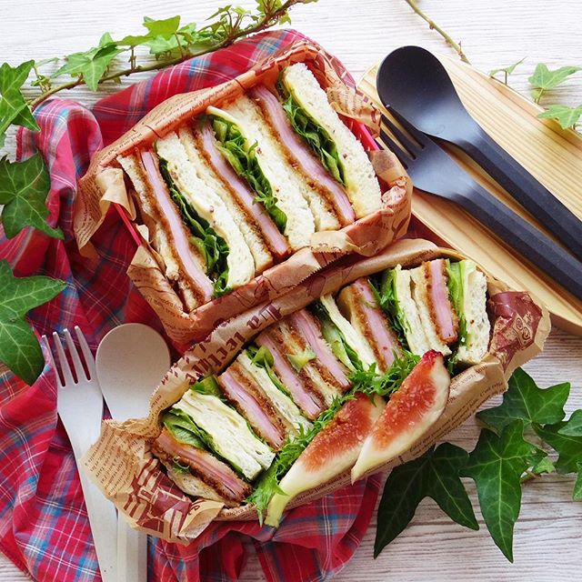 フルーツサンド 可愛いお弁当を旦那に持たせる嫌がらせ弁当「サンドイッチ編」