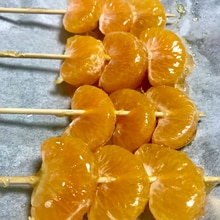 材料３つで簡単！みかん飴🍊 みかん飴みかんアメみかん飴作りリンゴ飴りんご飴ニダみかんレシピ材料3つ飴ニダミカン飴簡単お菓子レシピお菓子レシピ