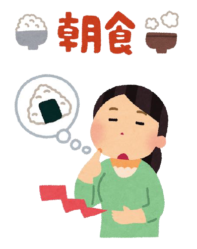 あさごはんをたべるイラストなら、小学校・幼稚園向け・保育園向けのかわいい無料イラストお試しフリー素材 カット がいっぱいの安心サイトへどうぞ