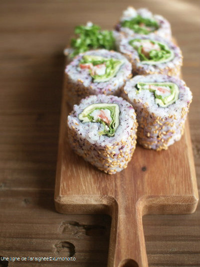 カリフォルニア巻きの作り方又来てね～ぇ : カリフォルニアのばあさんブログ Powered by ライブドアブログ