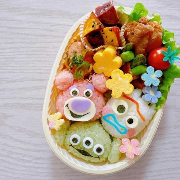 簡単！」「失敗ナシ！」キャラ弁の海苔の切り方のコツを紹介♡お弁当の海苔アートの作り方や実例も