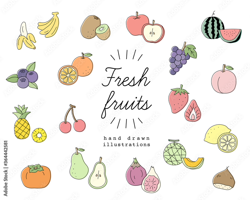 果物 イラスト素材1016112- フォトライブラリ