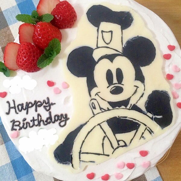 大きなミッキーマドレーヌつっちーさんの料理レシピ