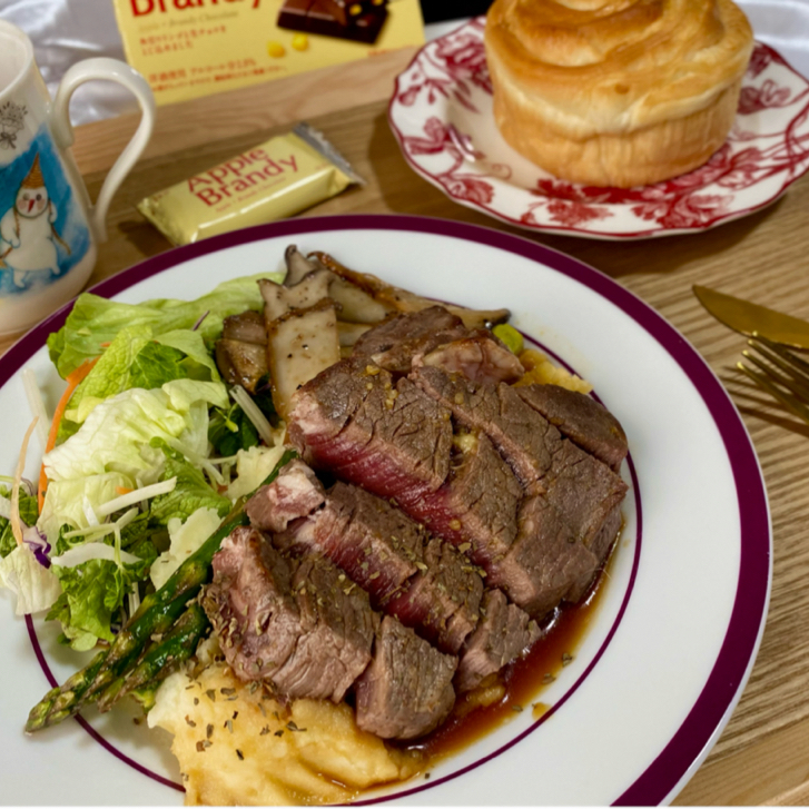 牛ヒレ肉の焼肉^_^