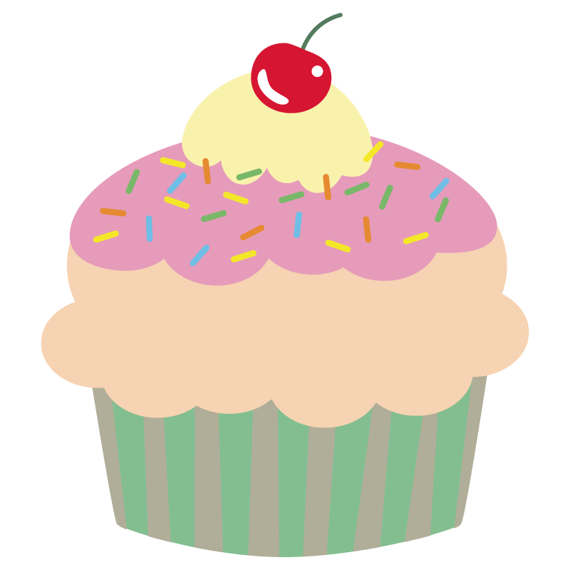 スイーツのイラストセット：イラスト無料