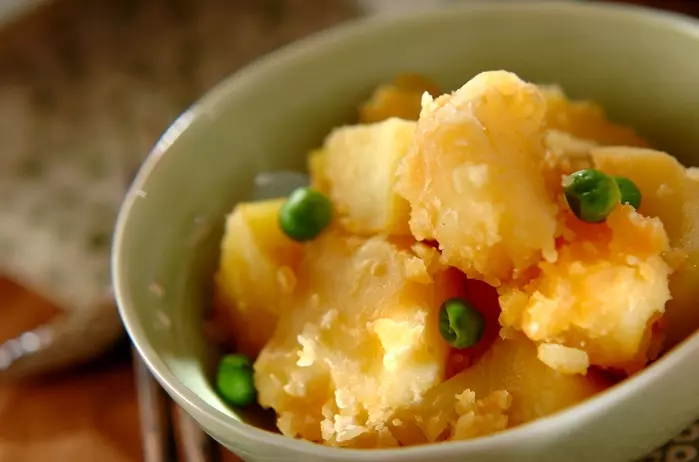 簡単副菜 のり塩ポテト