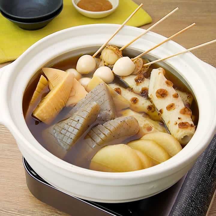 焼き豆腐と白味噌たれが讃岐流 いりこ白味噌おでん花の将のだしを活かしたレシピ