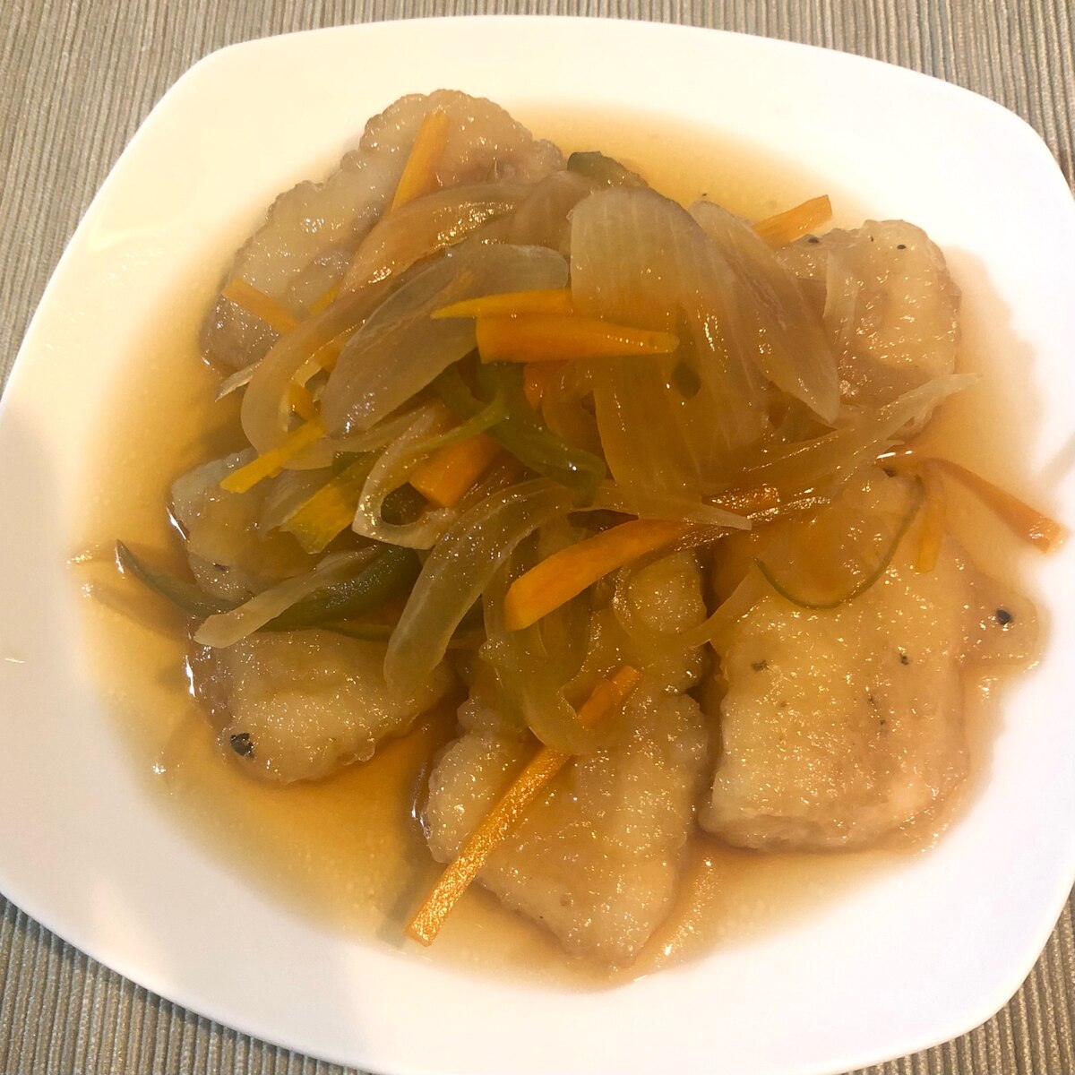 さっぱりうまい！白身魚の南蛮漬け