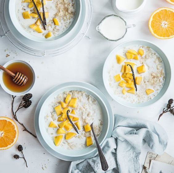 糖質オフのオートミールミルク粥 ポリッジ