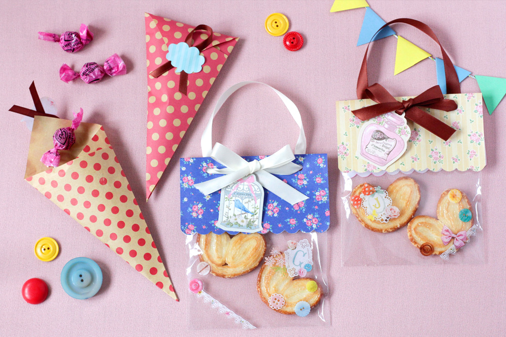 9事例 市販のお菓子を小分けに♡プチギフトのラッピングDIYアイデア特集marry マリー