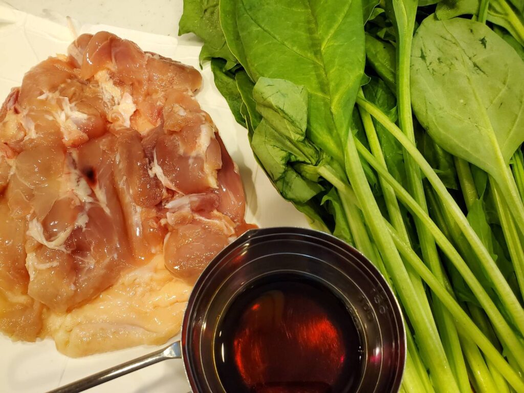 チキンの甘酢っぱ照り焼き