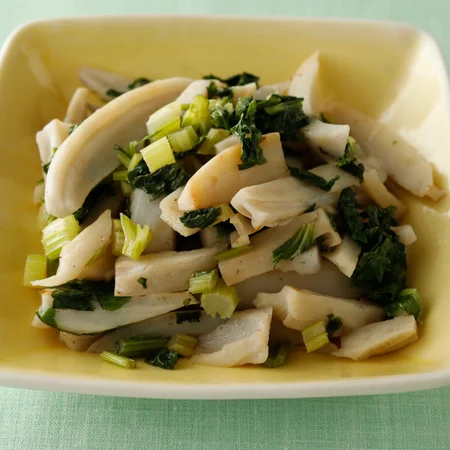 蓮根とベーコンの塩きんぴら