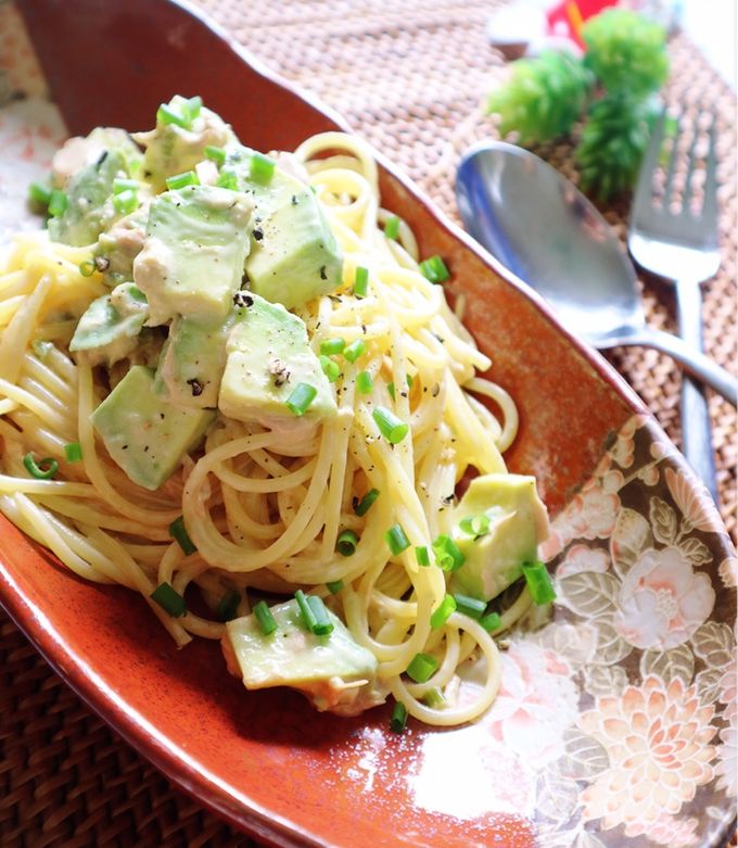 ツナとアボカドの香味和風パスタこうちゃんオフィシャルブログ「こうちゃんの簡単料理レシピ」Powered by Ameba