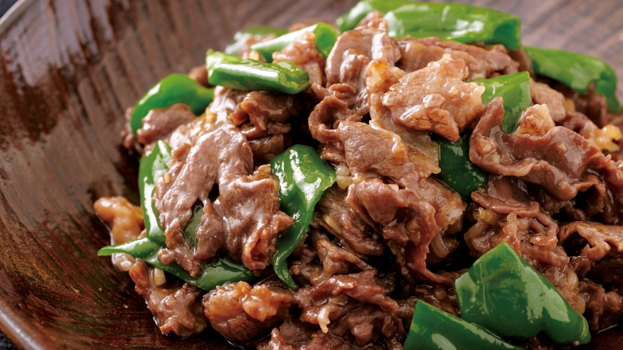 焼肉のたれ de 簡単チンジャオロース