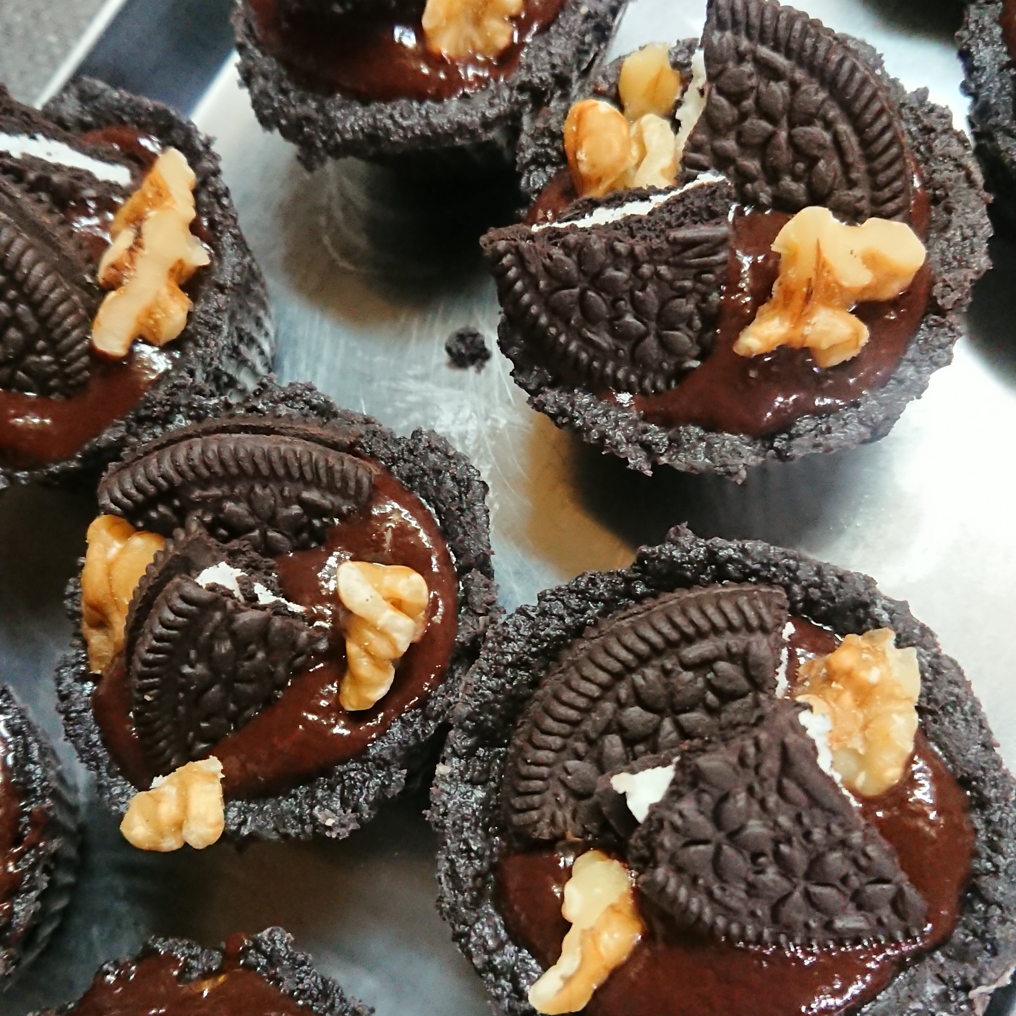 オーブンなし 悪魔的おいしさ オレオブラック生チョコタルトの作り方 No-Bake Oreo Chocolate TartRecipe TAROROOM