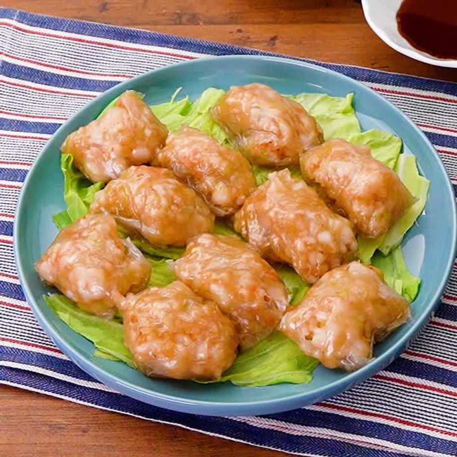 超簡単！ライスペーパーえび餃子