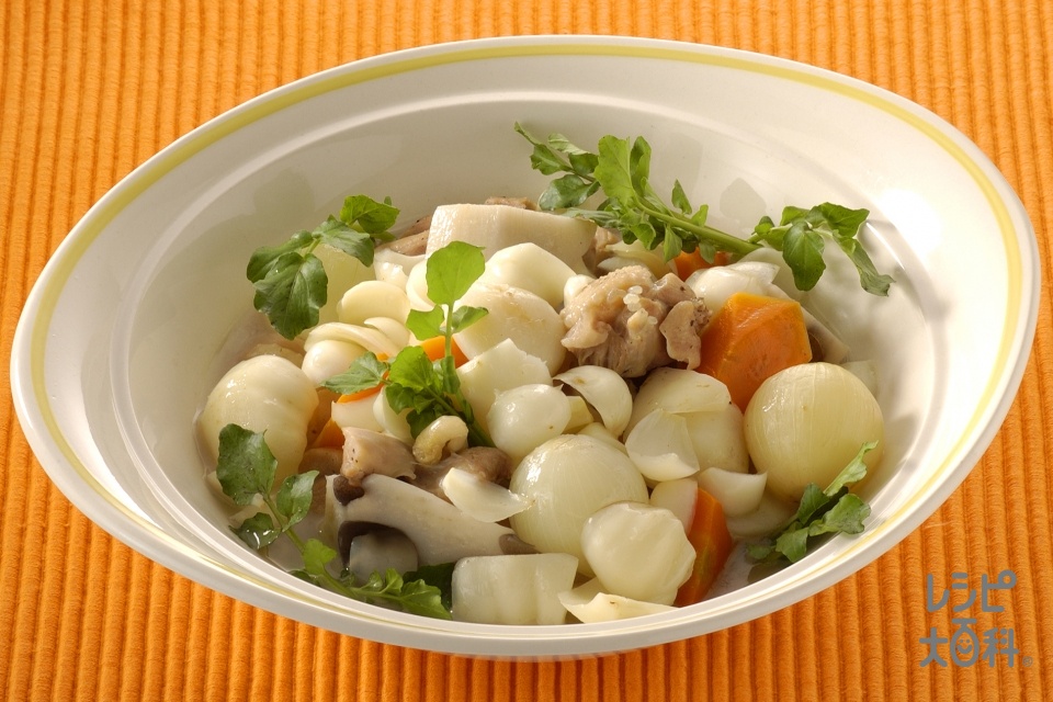 シャキシャキ、ほくほく。ゆり根は熱の加え方で、おいしさも食感も変化します