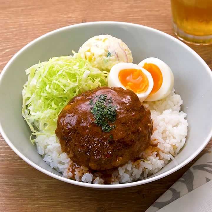 ハンバーグプレートあいコープのレシピ集