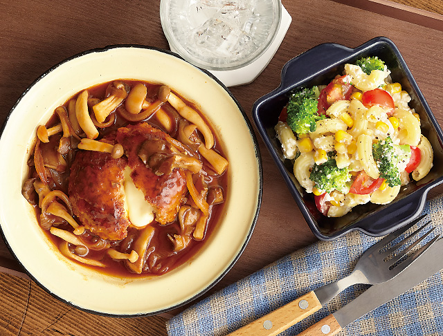 キーマカレーとマカロニサラダの献立│夕飯献立ブログ - Hungry.jp