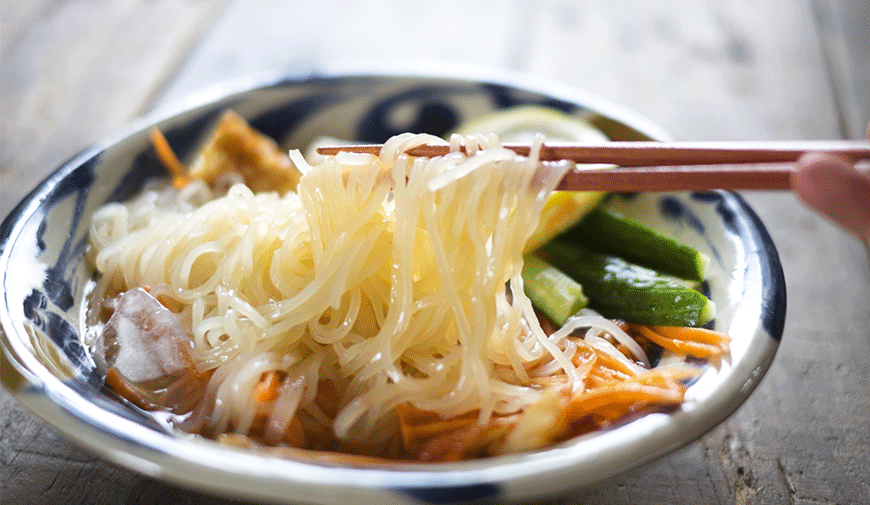 さっぱり素麺のレシピ冷たくて爽やか
