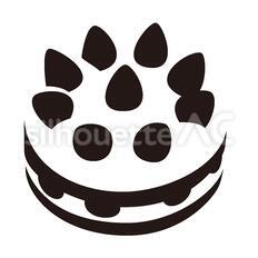 バースデーケーキ 誕生日：イラスト無料