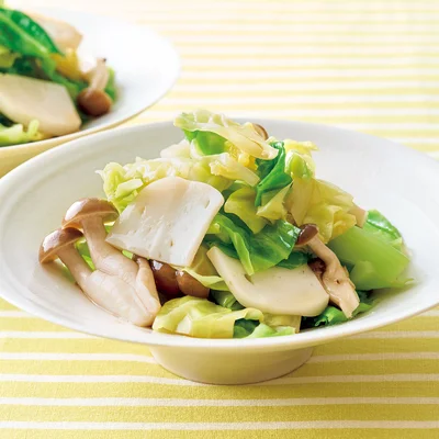 練り物と野菜の煮もの