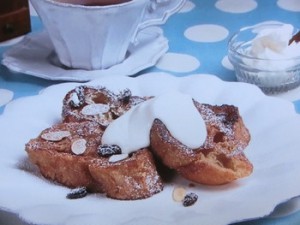 アーモンドミルクでフレンチトーストクラシル