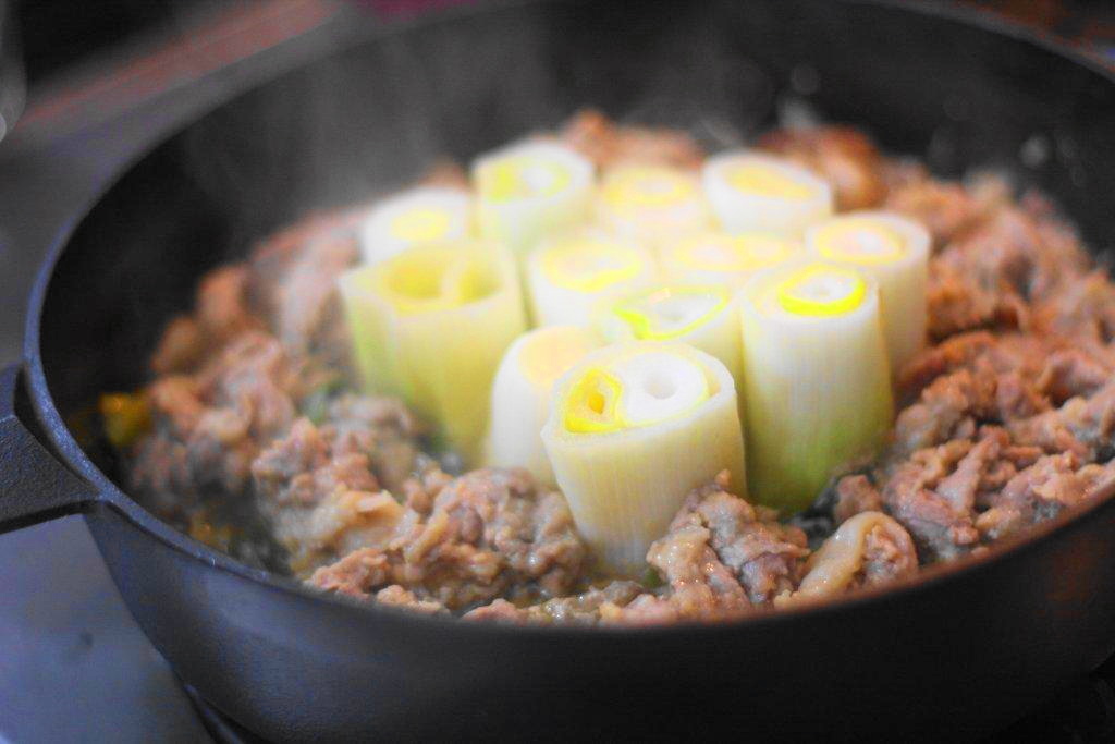 一泊二日、群馬を食べる。下仁田ネギと豚肉のすき焼き。 - 今夜はいやほい