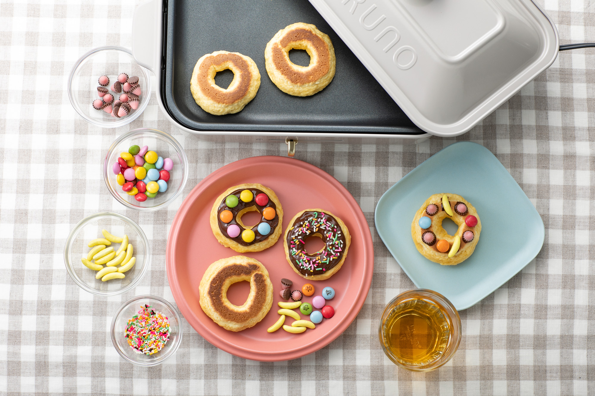 ホットプレートで焼きマシュマロとオレンジパンプディング風 - レシピナビ