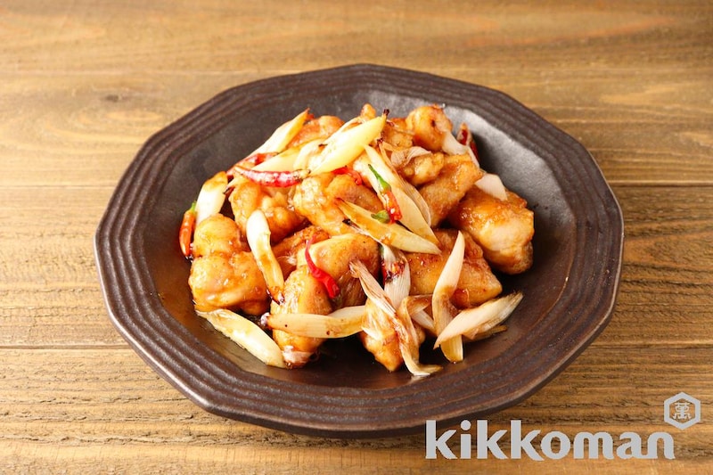 鶏肉の甘辛炒め