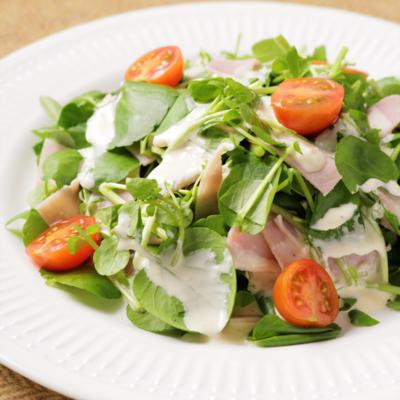 クレソンのサラダ 定番確定！クレソンが主役の簡単レシピカゴメ株式会社