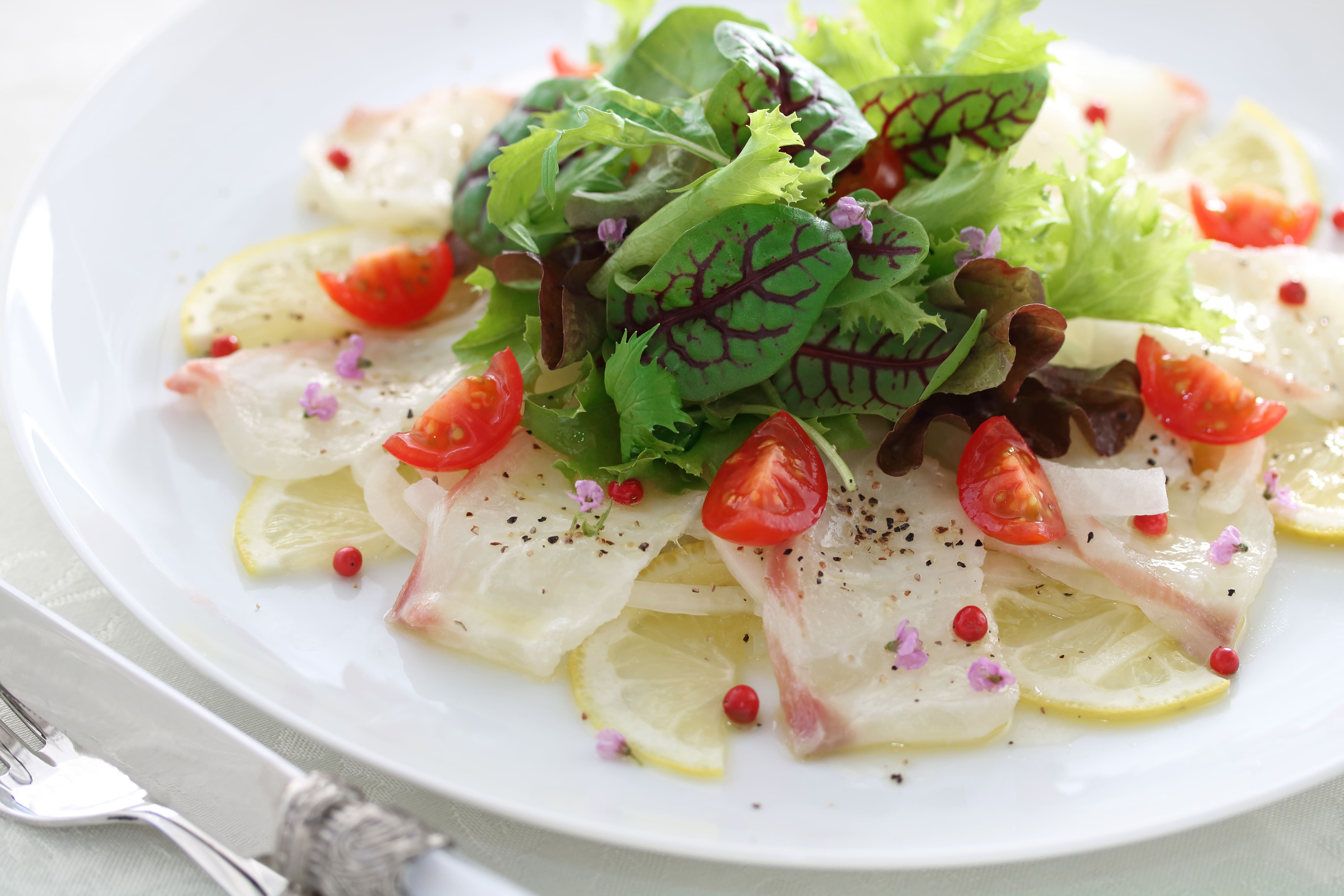 サーモンと玉ねぎのカルパッチョ♪♪