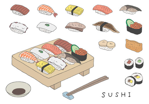 ホタテ寿司」の写真素材3,496件の無料イラスト画像Adobe Stock