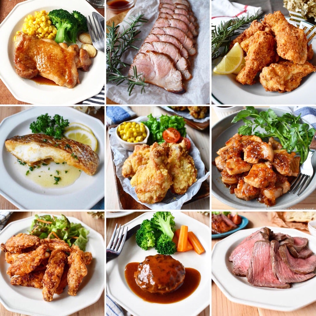 簡単なクリスマスメニュー4品を1時間で作る