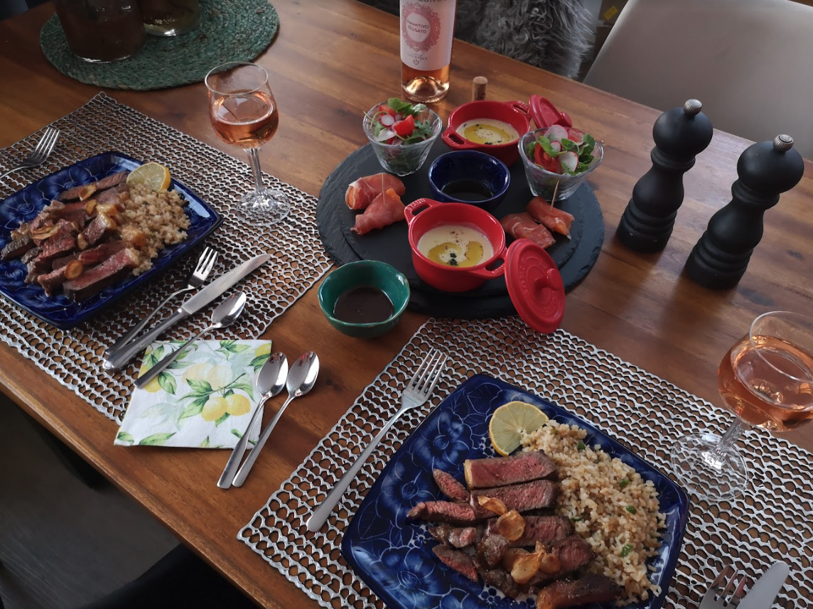 彼氏の誕生日VLOG🎂お家で手料理フルコース振る舞ってみた サプライズとある1日