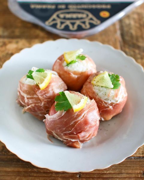 生ハムの盛り付け方イベリコ豚専門店イベリコ屋