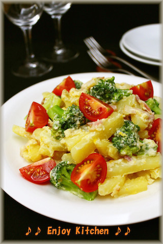 カルボナーラソースをアレンジ！濃厚やみつきなおかずレシピ5選の人気レシピ・作り方デリッシュキッチン