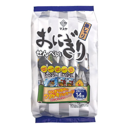 Hearts 商品予約マスヤおにぎりせんべいファミリーパック２枚×１４袋