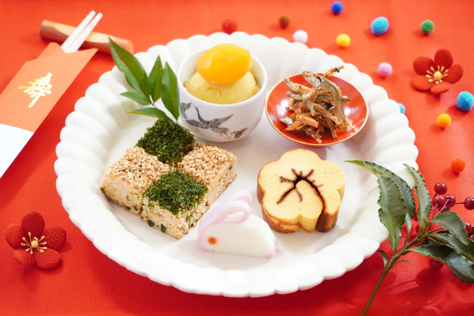 簡単！華やぐ「デコおせち」子どもが喜ぶ 