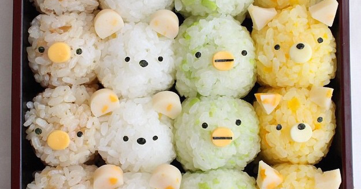 時短・簡単キャラ弁～貼るだけ『すみっこくらし』弁当親子の時間研究所