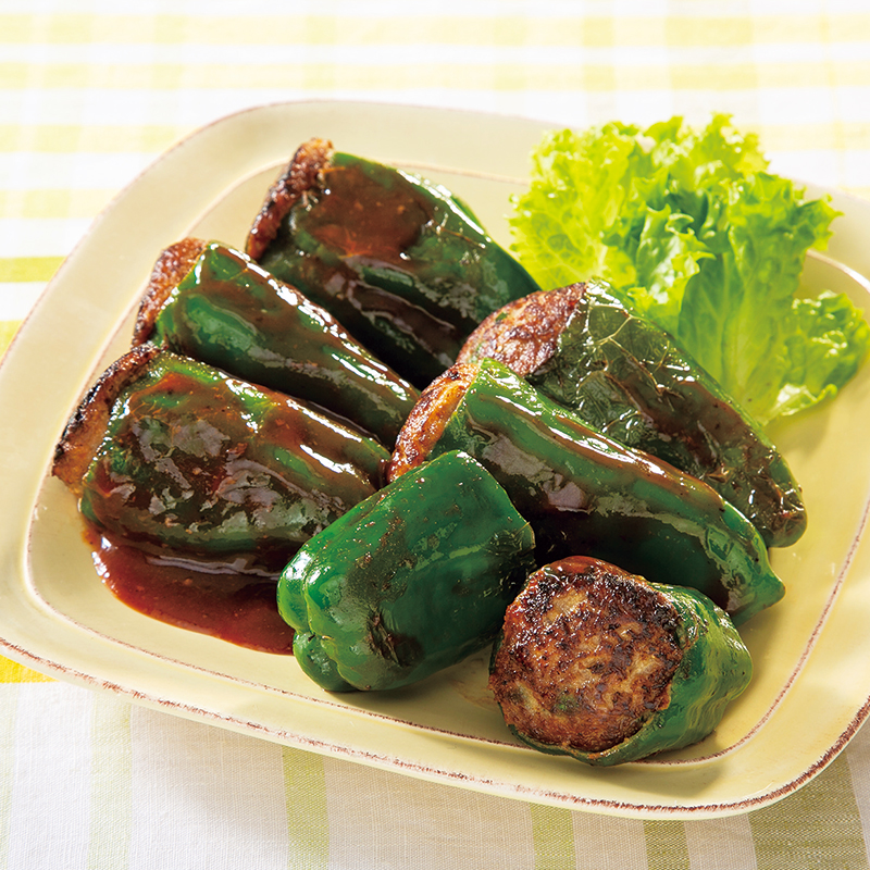 パン粉不要！豚ひき肉で作るピーマンの肉詰め レシピ・作り方 by クリーム☆チーズ - 楽天レシピ