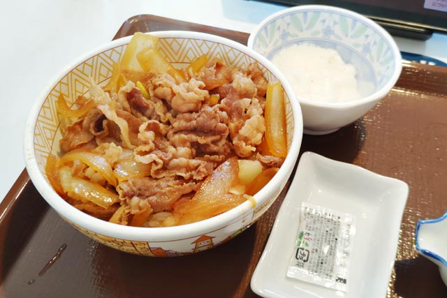 わさび山かけ牛丼 アレンジTikTok
