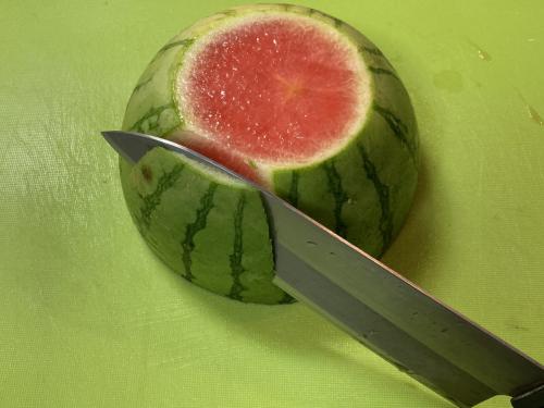 スイカカットの匠技！私のマルエツな秘訣🍉