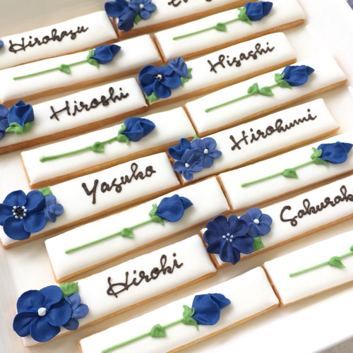 楽天市場 プチギフト 席札クッキーの通販