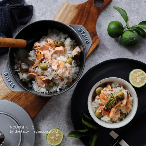 2人分作ったつもりが1人で食べてしまう美味しさ。 米を鮭と白まいたけ、白だしと炊いてバター飯にすると箸止まらないやみつきの炊き込みご飯になります。追いバターすると禁断の味。 ＜材料2人分 ＞ 雪国まいたけ極「白」 1パック 生鮭 1切れ 米 1合 白だし 大さじ1