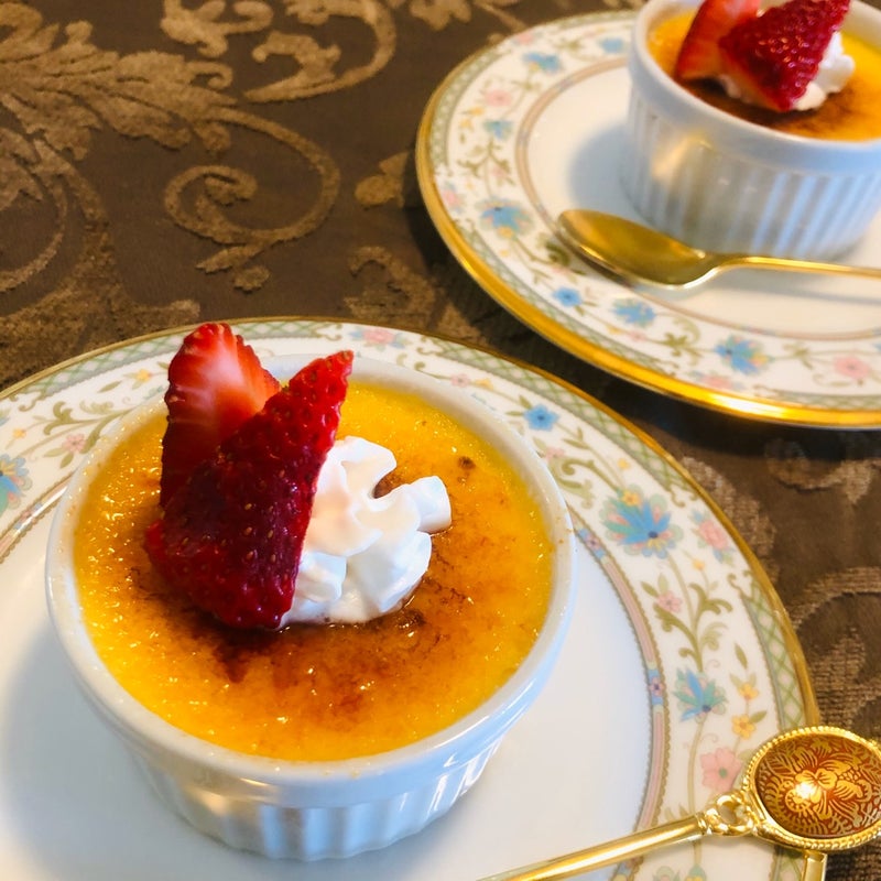 バーナーいらず！ パリパリで濃厚なクリームブリュレを作ってみた